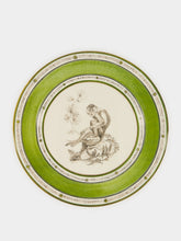 Paravicini Monkey Green Ceramic 12 Dinner Plate