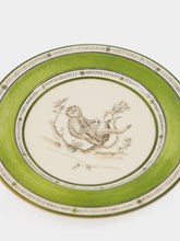 Paravicini Monkey Green Ceramic 01 Dessert Plate