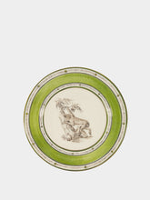 Paravicini Monkey Green Ceramic 02 Dessert Plate