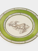 Paravicini Monkey Green Ceramic 02 Dessert Plate