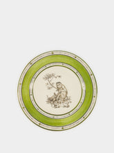 Paravicini Monkey Green Ceramic 05 Dessert Plate