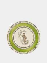 Paravicini Monkey Green Ceramic 07 Dessert Plate