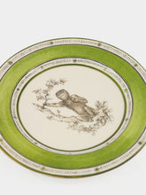 Paravicini Monkey Green Ceramic 07 Dessert Plate