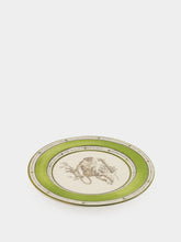 Paravicini Monkey Green Ceramic 08 Dessert Plate