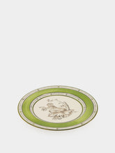 Paravicini Monkey Green Ceramic 09 Dessert Plate