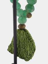 Studio Julia Atlas Green Prayer Bead Artwork
