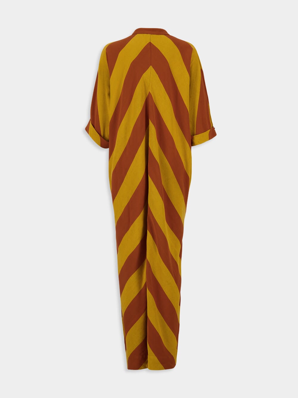 x Marrakshi Morion Yellow Striped Kaftan