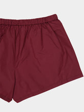 Miu Miu Amaranth Red Technical Fabric Shorts