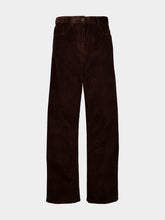 Miu Miu Cocoa Brown Corduroy Pants