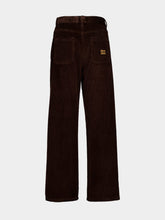Miu Miu Cocoa Brown Corduroy Pants