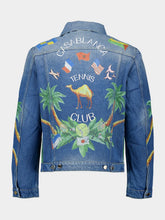 Casablanca Tennis Club Embroidered Denim Jacket