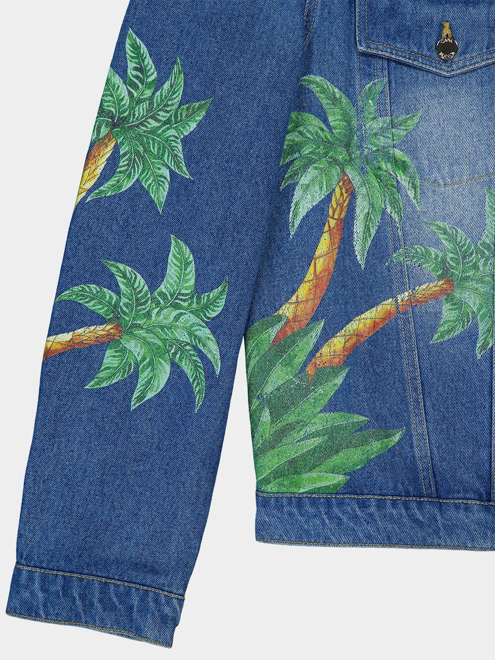 Tennis Club Embroidered Denim Jacket