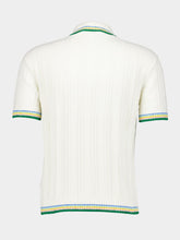Casablanca Rib Boucle Polo Shirt