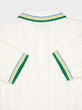 Casablanca Rib Boucle Polo Shirt