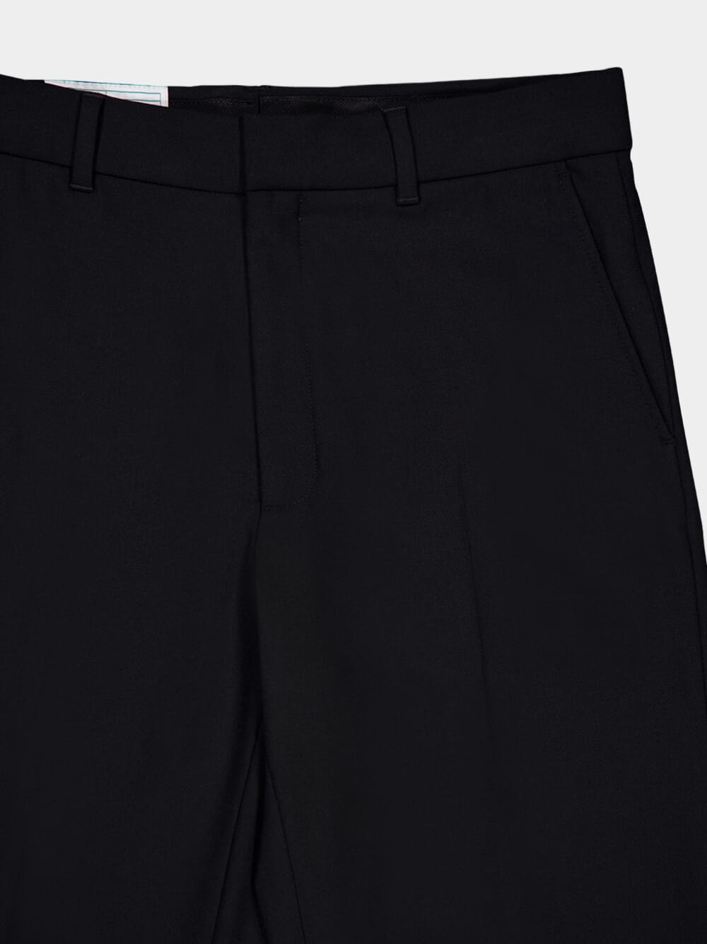 Straight-Leg Wool Trousers