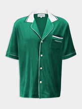 Casablanca Evergreen Velour Shirt