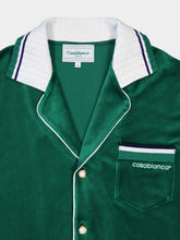 Casablanca Evergreen Velour Shirt