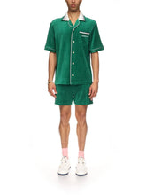 Casablanca Evergreen Velour Shirt