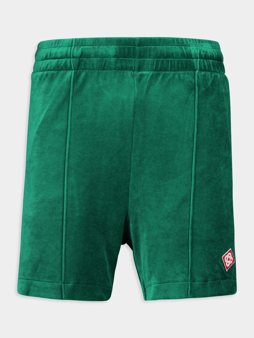 Evergreen Velour Shorts