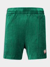 Casablanca Evergreen Velour Shorts