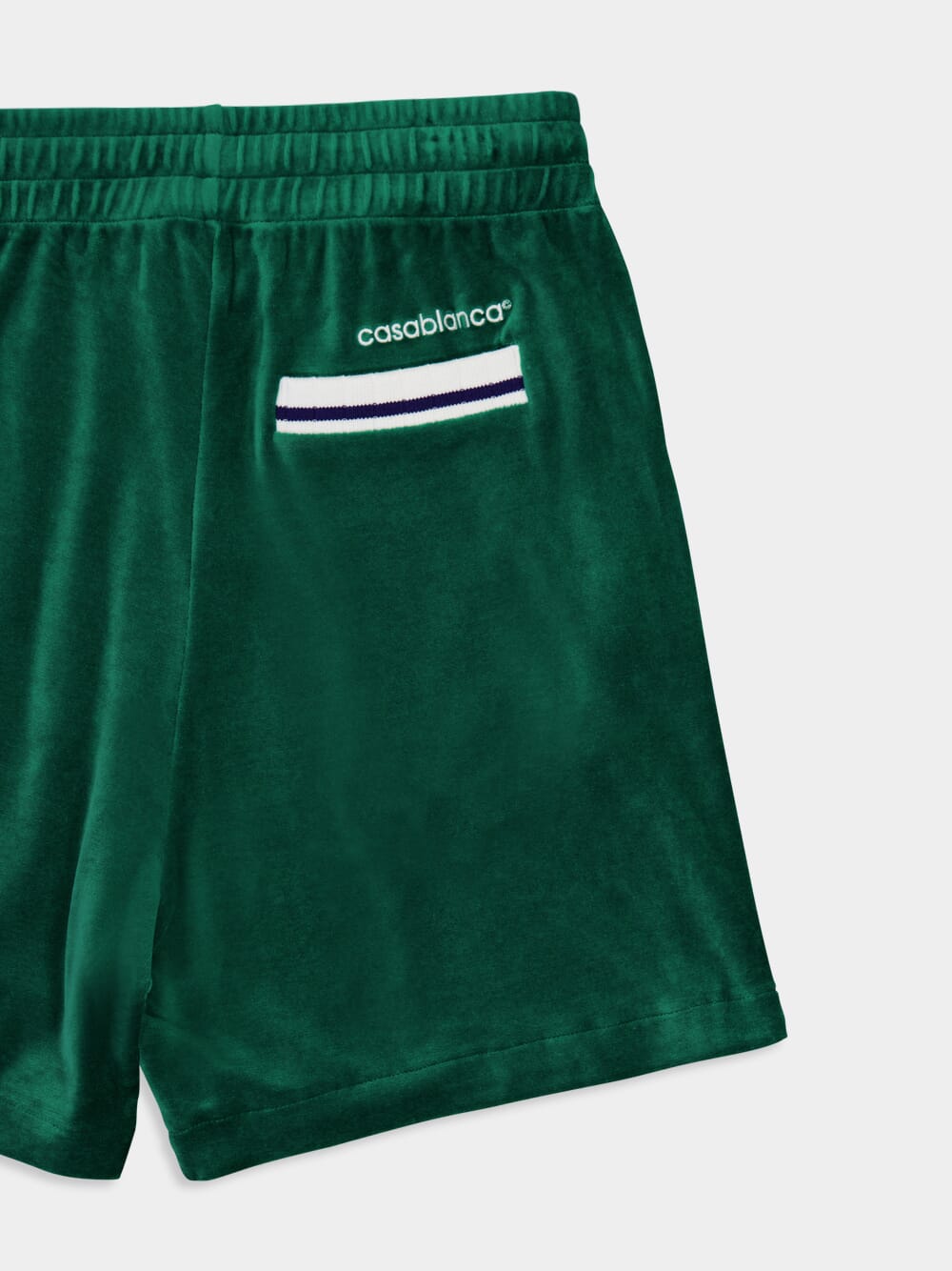 Evergreen Velour Shorts