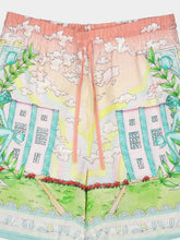 Casablanca Vase Linen Shorts