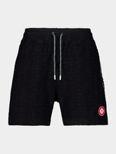 Casablanca Black Monogram Jacquard Towelling Shorts