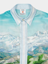 Casablanca Dalmatian à la Montagne Silk Twill Shirt