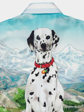 Casablanca Dalmatian à la Montagne Silk Twill Shirt