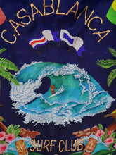 Casablanca Surf Club Midnight Silk Shirt