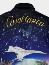 Casablanca Vol de Nuit Silk Twill Shirt