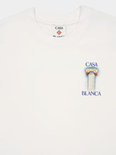 Casablanca White La Colonne T-Shirt