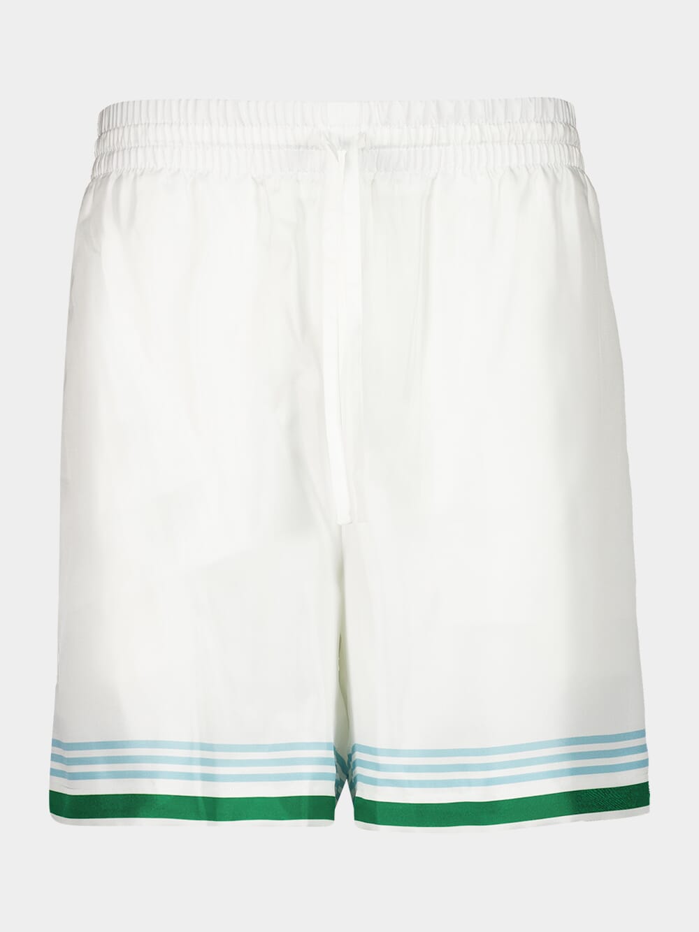 White Metaphysical Tennis Icon Shorts