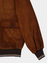 Miu Miu Brandy Suede Blouson Jacket