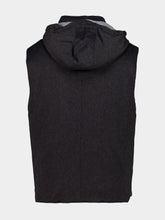Brunello Cucinelli Anthracite Grey Padded Cashmere Vest