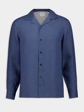 Brunello Cucinelli Ocean Blue Long Sleeve Shirt