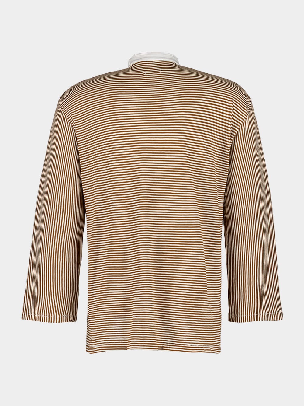 Brown Newton Stripe Polo