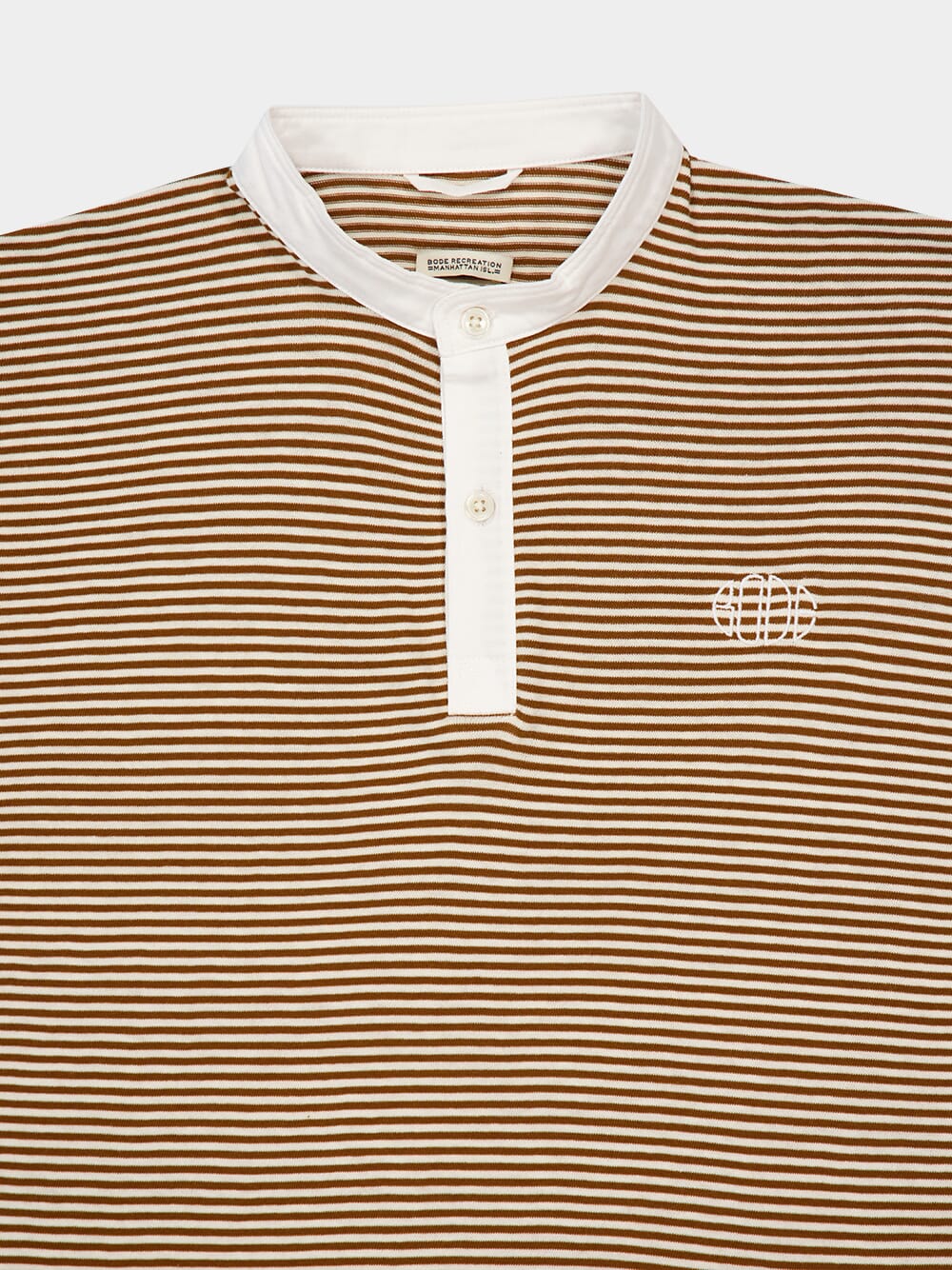 Brown Newton Stripe Polo