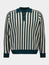 Bode Green Hogan Stripe Polo