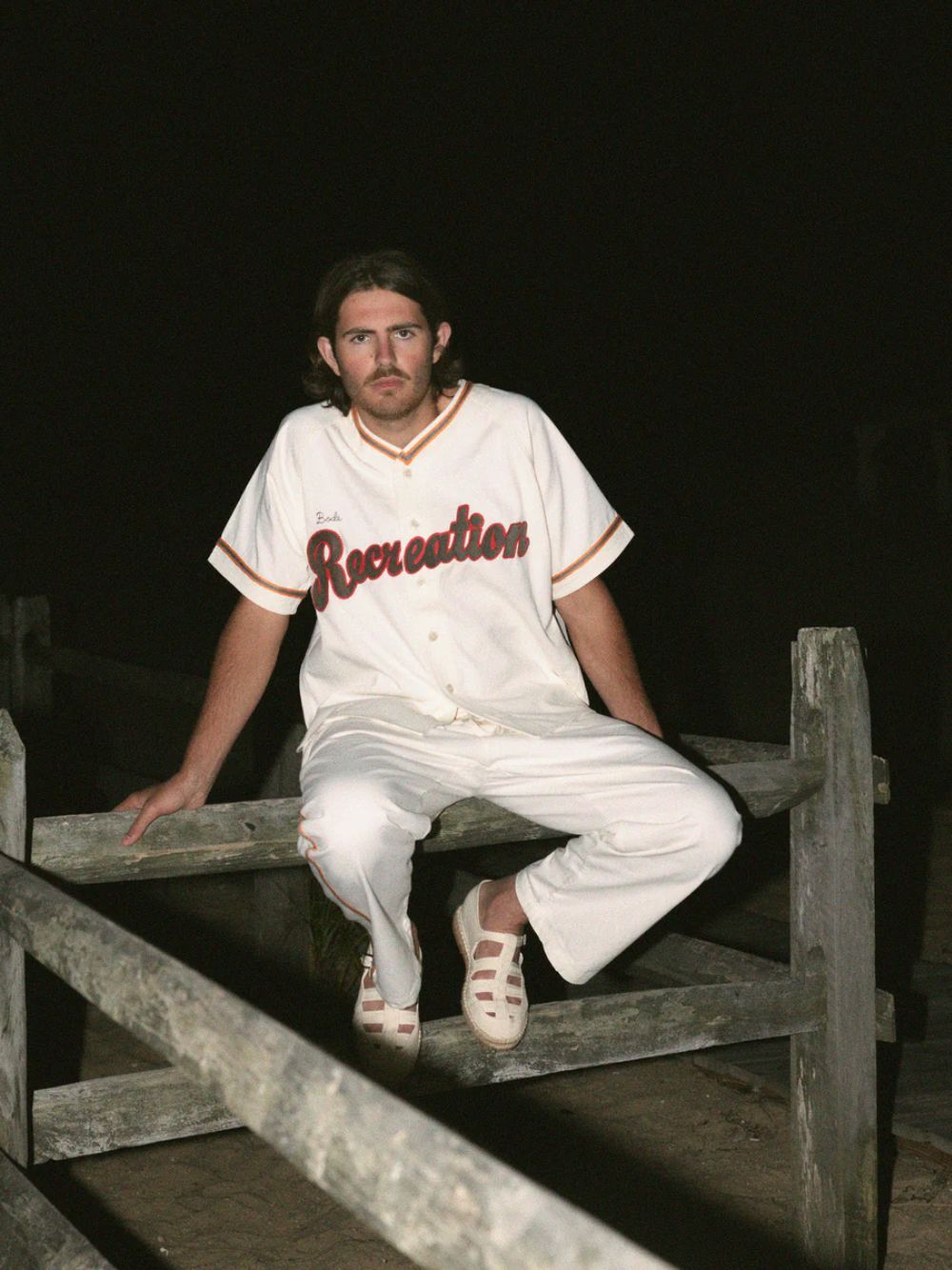 White Baseball Shirt