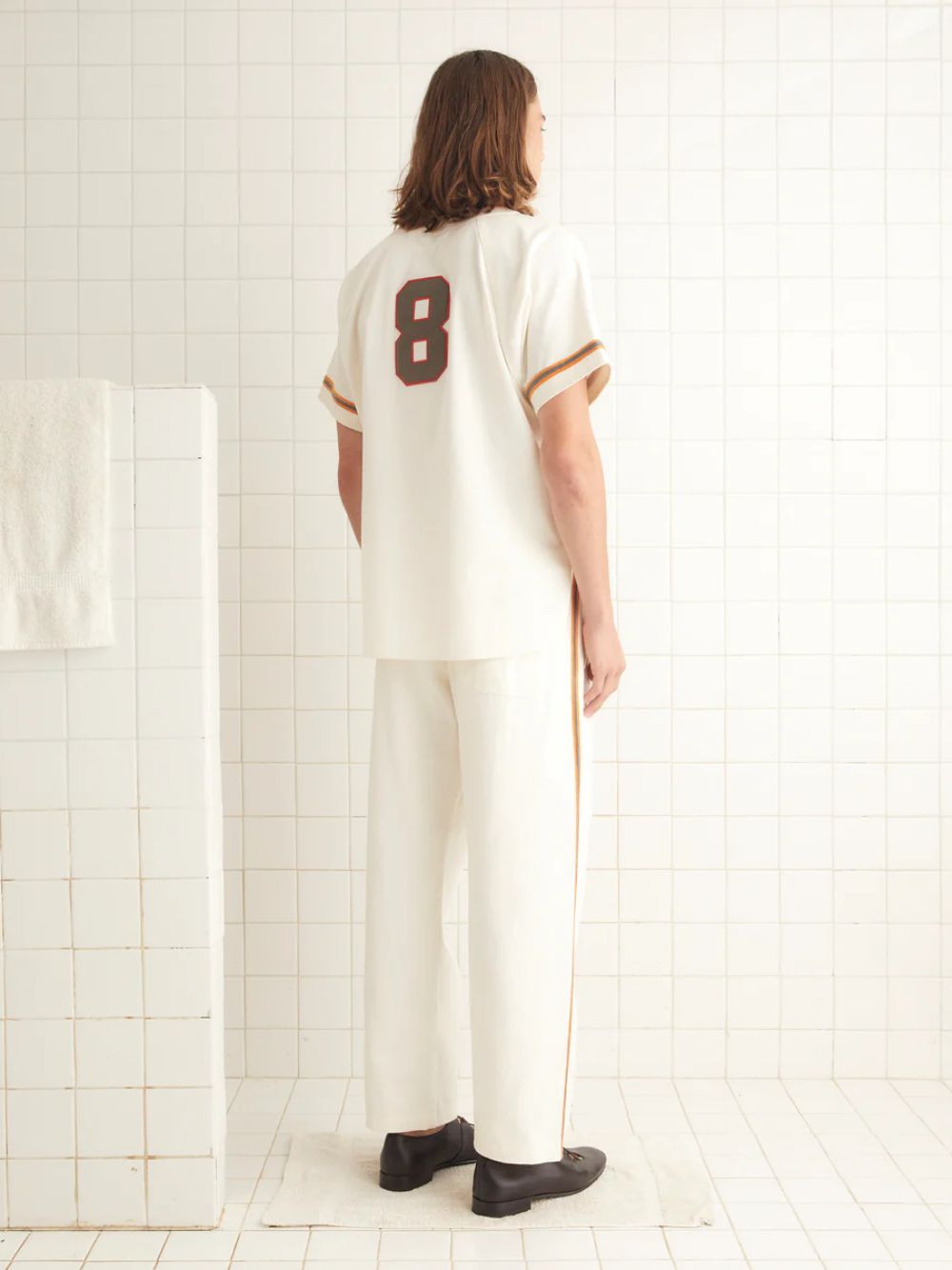 White Baseball Shirt