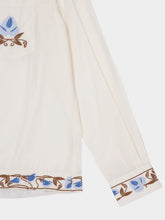 Bode Cream Nouveau Vine Long Sleeve