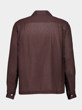 Bode Brown Voile Long Sleeve Shirt