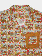 Bode Multicolour Cowboy Comic Short Sleeve Shirt