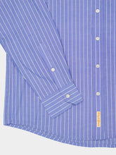 Bode Blue and Cream Bluebell Long Sleeve Shirt