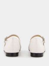 Le Monde Beryl White Mary Jane Flats