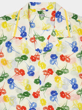 Bode Flower Stamp Long Sleeve Shirt