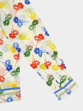 Bode Flower Stamp Long Sleeve Shirt