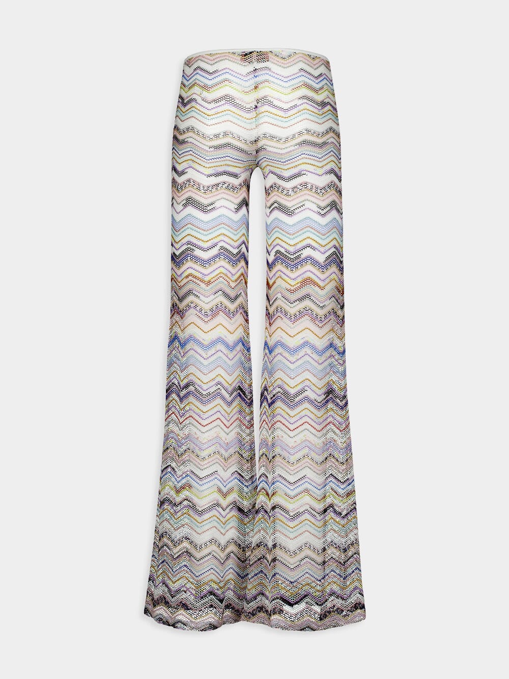 Zigzag Flared Trousers