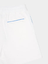 Casablanca White Tennis Stripe Towelling Shorts